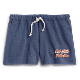 League Cal State Fullerton Weathered Terry Short - Navy